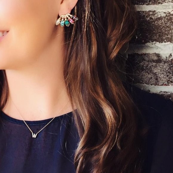 Stella & Dot x Rebecca Minkoff | Retired Colorful Crystal Pixie Studs - Picture 4 of 9